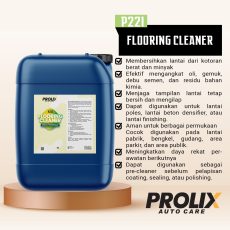 Sebagai pembersih lantai berat (heavy duty cleaner) untuk area industri.,Sebagai pre-cleaner sebelum proses coating, sealing, atau polishing. ,Aman digunakan pada berbagai jenis lantai seperti beton, poles, densifier, maupun lantai finishing.
